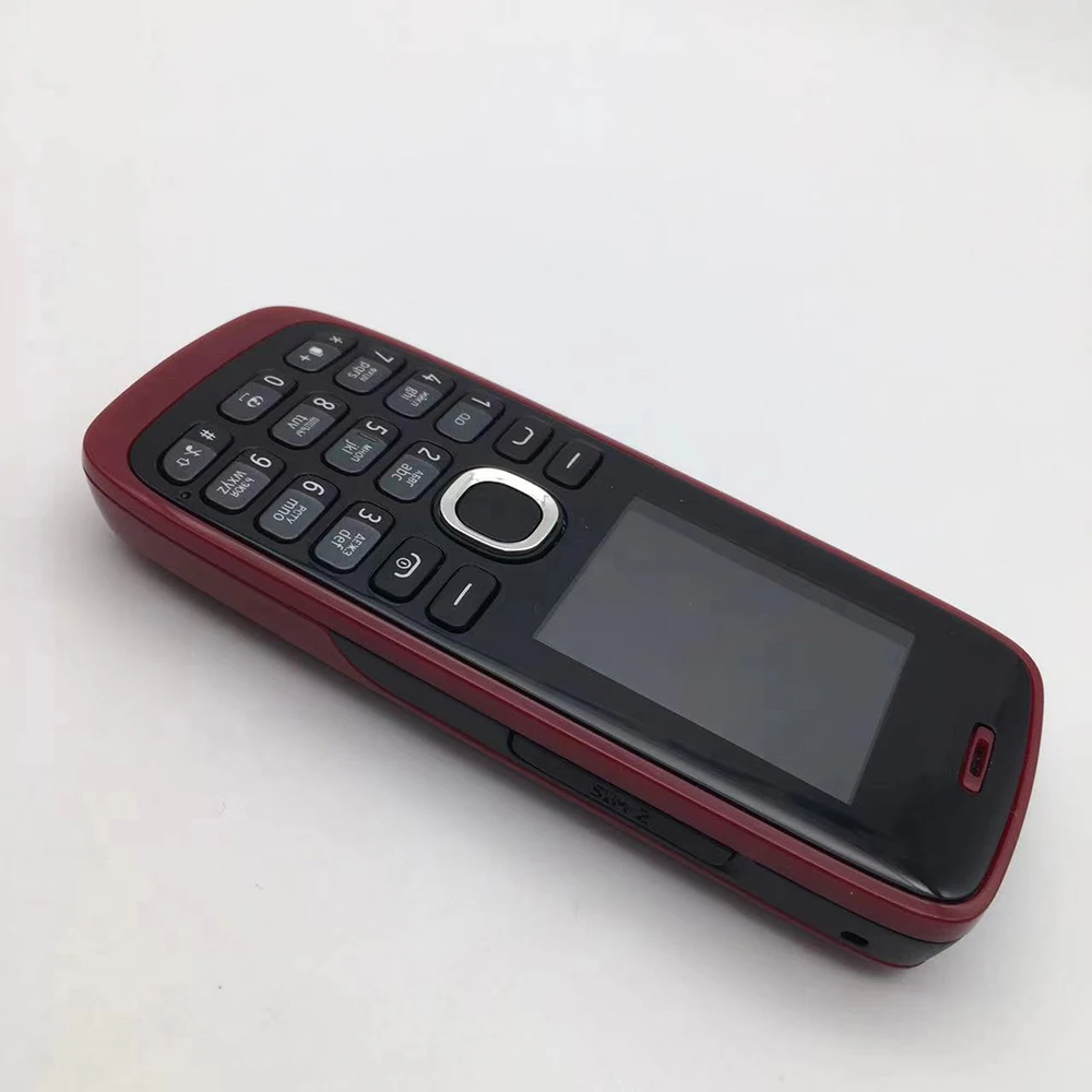 Original Unlocked 112 Dual SIM GSM 900/1800 Camera Bluetooth Loudspeaker Phone Russian Arabic Hebrew Keyboard Made in Finland