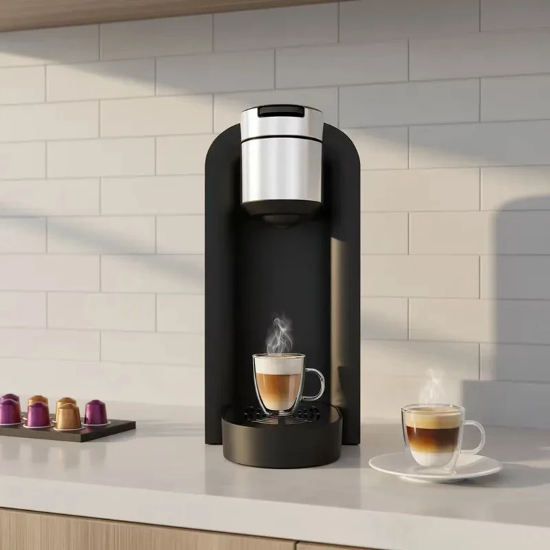 For GWB GCF01 Semi Automatic Electric Coffee Machine Customizable For Home Office Commercial Use With English Operating