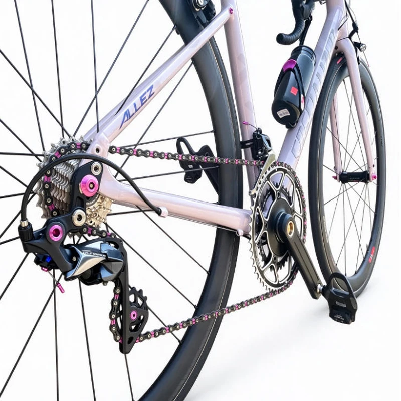 1 PCS Titanium Road Bike Rear Derailleur Screw for DA9270 R8150 R7100 Derailleur Mounting Bolts Compatible with Shimano Bikes