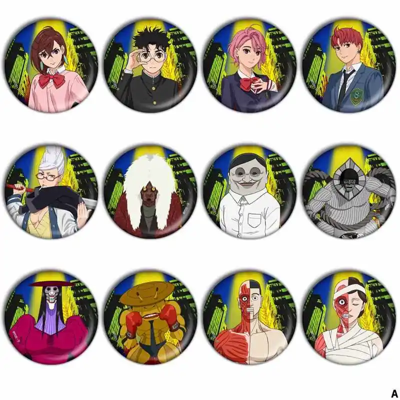 Japan Anime DAN DA DAN Pins Ayase Momo Takakura Ken Turbo Granny Dandadan Badge Cosplay Cartoon Itabag Bedge Button Brooch DADGE