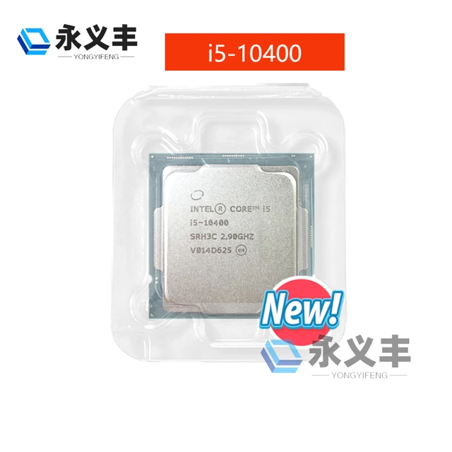 Intel Core i5-I5-10400/i510400 10400 GHz 6コア,スレッド,CPUプロセッサ用,l2 = 10400 m,l3  = 12m,65w,lga 2.9,新品 - AliExpress