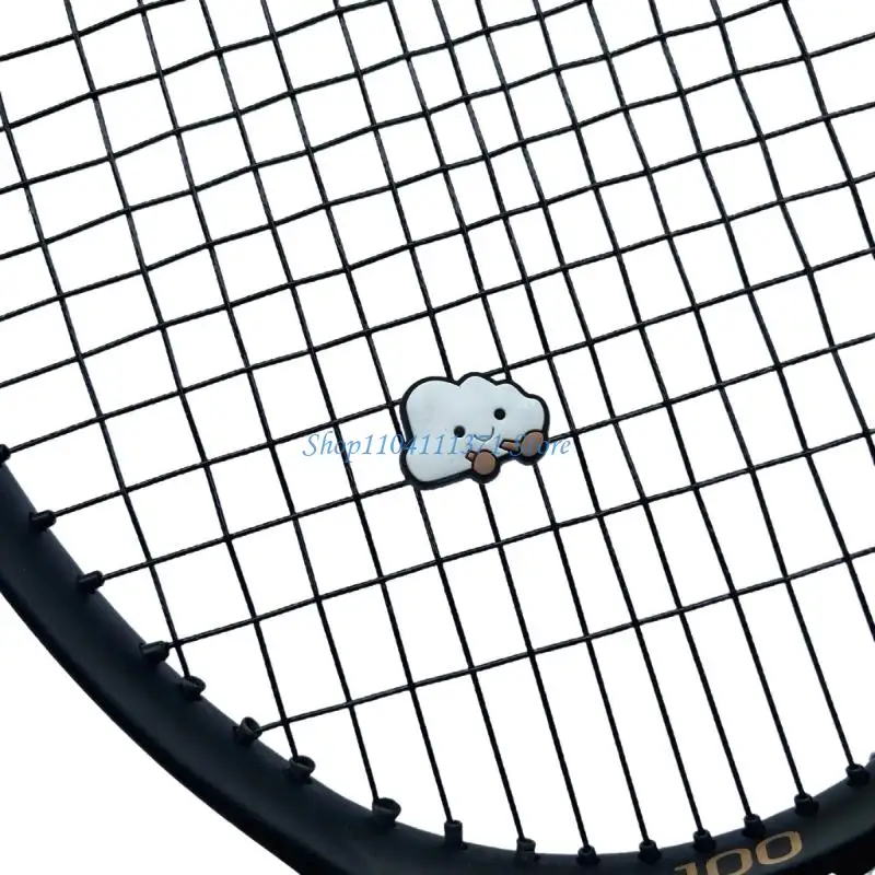 

P9FC 6Pcs Tennis Racket Shock Absorbers Vibration Dampener Soft Silicone Tennis Racket Dampener for Tennis Racket and Strings