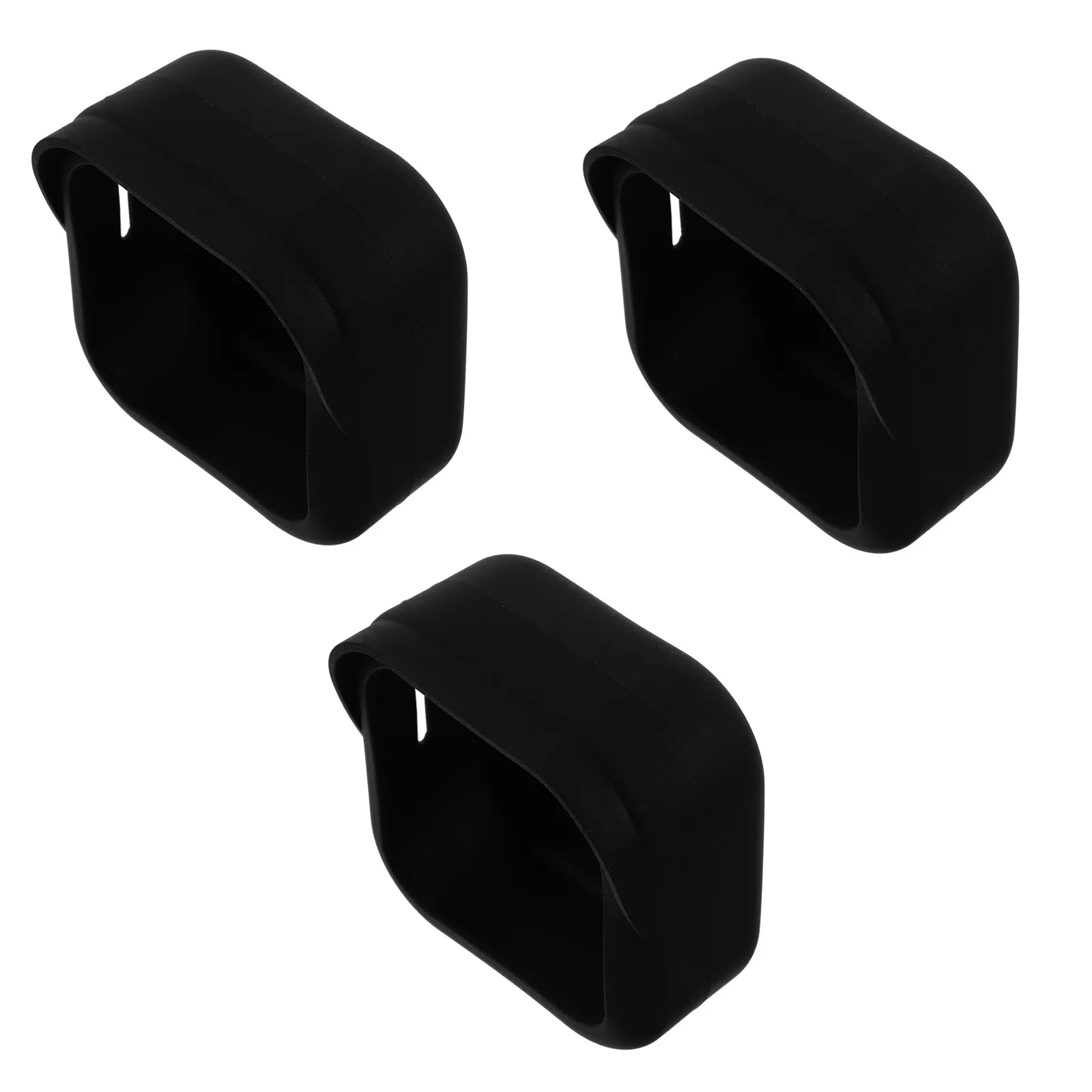 3Pcs Silicone Camera Cover Waterproof Protective Case Outdoor Security Camera Sunshade Cover Anti-Scratch Compatible Blink