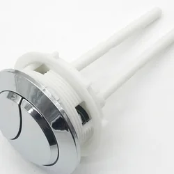 Universal Dual Push Button Toilet Tank Flush Valve 38mm Bathroom Toilet Accessory Dual Button Flush Switch for Most Toilet Water