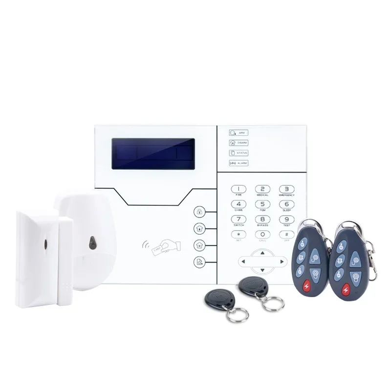 Focus Alarm System TCP IP GSM Security Wireless Host With Customized Accessory For Mobile Notification Home Secirut System