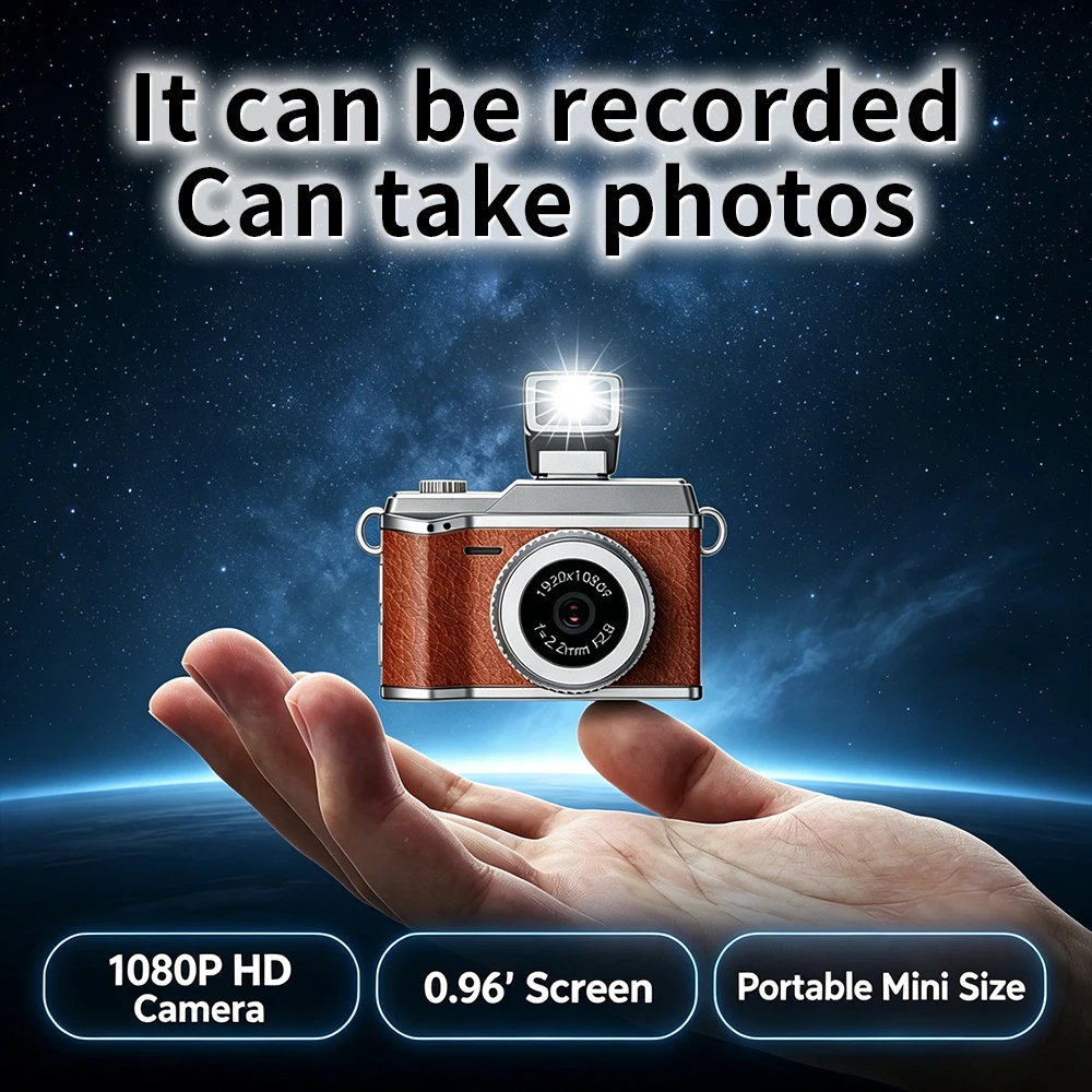 Travel Video Accessories - Minicamera 1080P HD foto- en videorecorder
