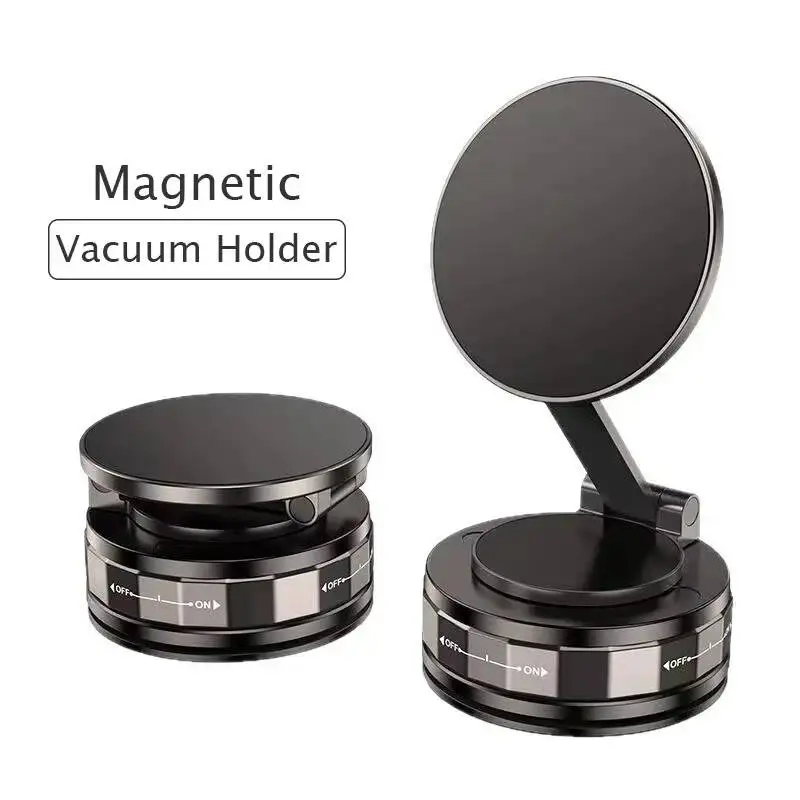

Universal Design 360° Adjustable Magnetic Phone Holder Foldable Vacuum Bracket Mount For Iphone Car Desk Bathroom Smartphone