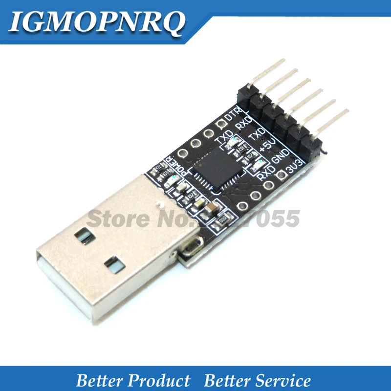  6Pin  CP2102 USB 2.0 to TTL UART Module  Serial Converter STC Replace FT232 Adapter Module