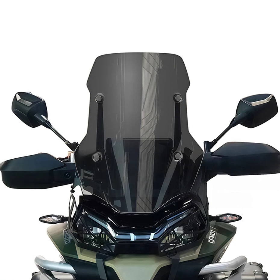 Motorrad-Windschutzscheiben-Modifikation, erhöhter Front-Regenschutz, Windabweiser, zerstörungsfreie Installation für CFMOTO 800MT MT800