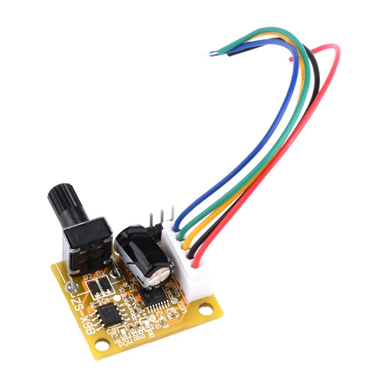 ABSE-BLDC 3-Phase Brushless Motor Driver DC5V-15V 2A 15W DC Motor Speed Controller Sensorless Board Module Power Supply Easy Ins