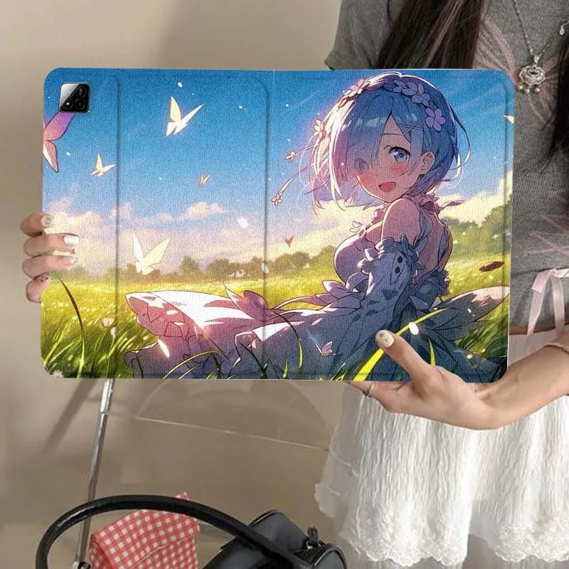 

Rem Art Cartoon Anime For Xiaomi Redmi Mi Pad 4 5 6 6s 7 7s SE Pro 2 11 Plus Max 12.4 11 11.2 12.5 8.7 inch Tablet Case