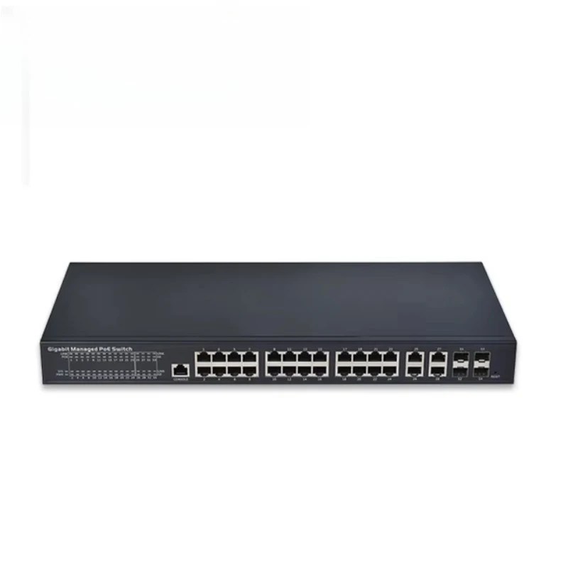 PSE2444GCD-W Gigabit POE Switch with 24 Port PoE with Strong Management