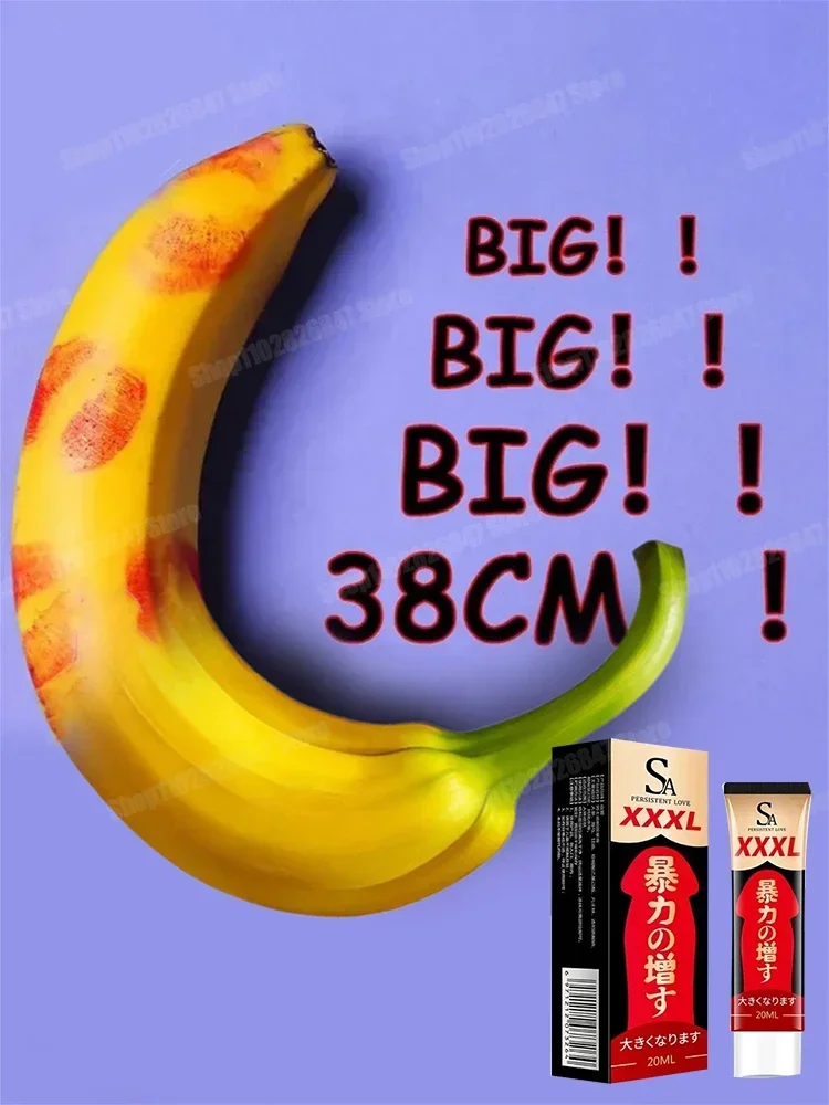 Men's Big Dick Thickening Growth Massage Penis Enlargement Oil Sexy Orgasm Delay Liquid Male Cock Erection Enhance Products Care