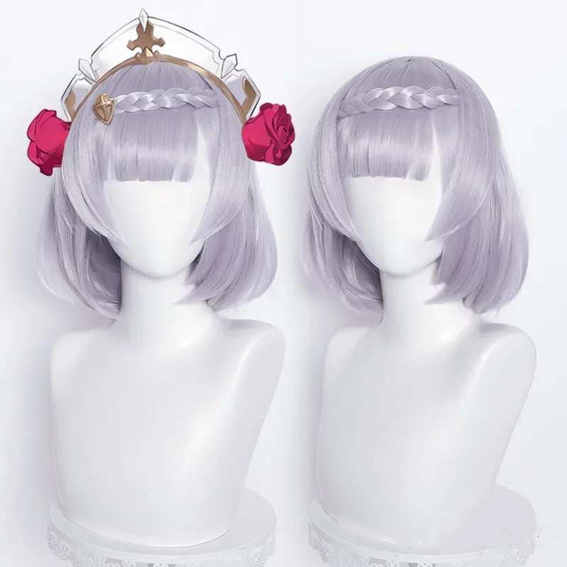 Genshin Impact Wig Noelle Eula Raiden Shogun Kamisato Ayaka Sucrose Yanfei Cosplay Wig Heat Resistant Synthetic Wigs