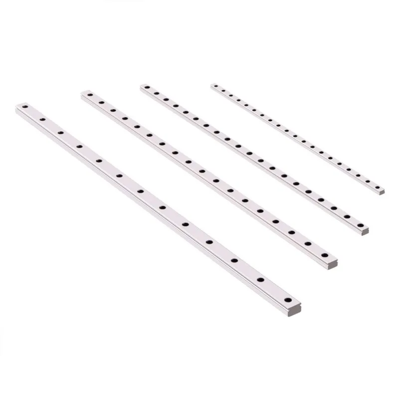 دليل السكك الحديدية الخطية MGN7 MGN9 MGN12 MGN15 طول السكك الحديدية الخطية المصغرة 100 مللي متر-1000 مللي متر بدون كتلة لأجزاء الطابعة ثلاثية الأبعاد باستخدام الحاسب الآلي