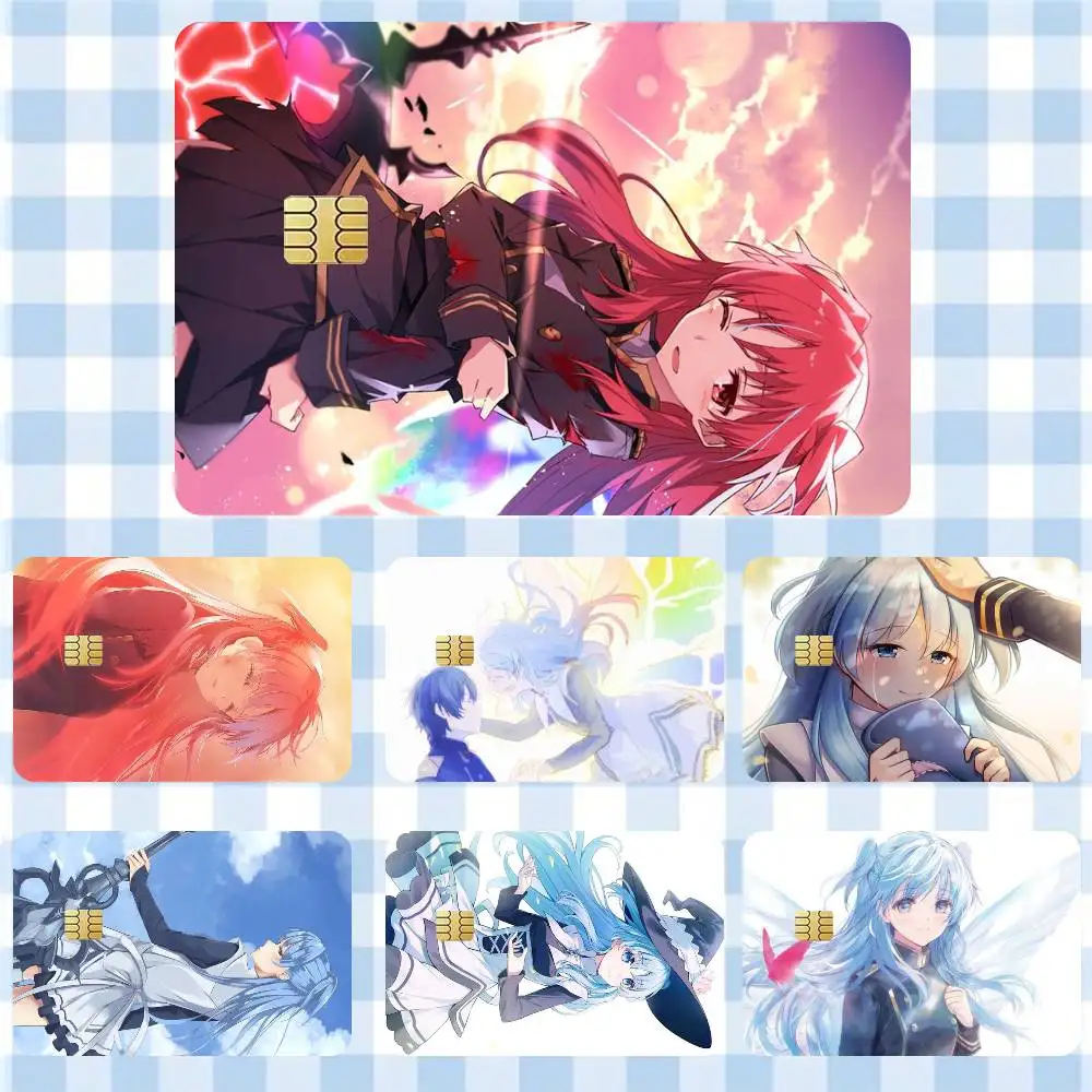 

WorldEnd Chtholly Nota Seniorious Sticker Film Tape Skin for Credit Card Debit Card Waterproof Stickers
