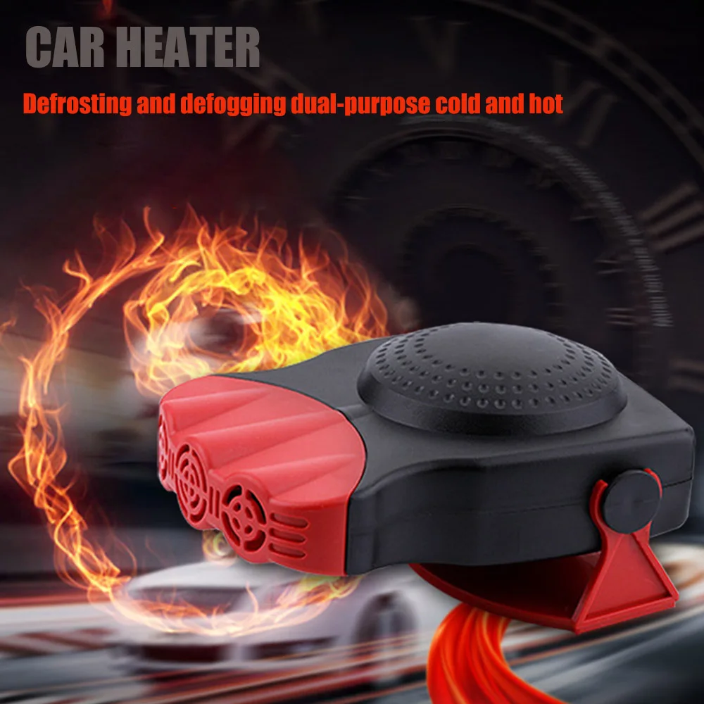 Portable Auto Car Heater Defroster Demister Fan 12/24V 150W Windshield Heating Cooling Blower Motors