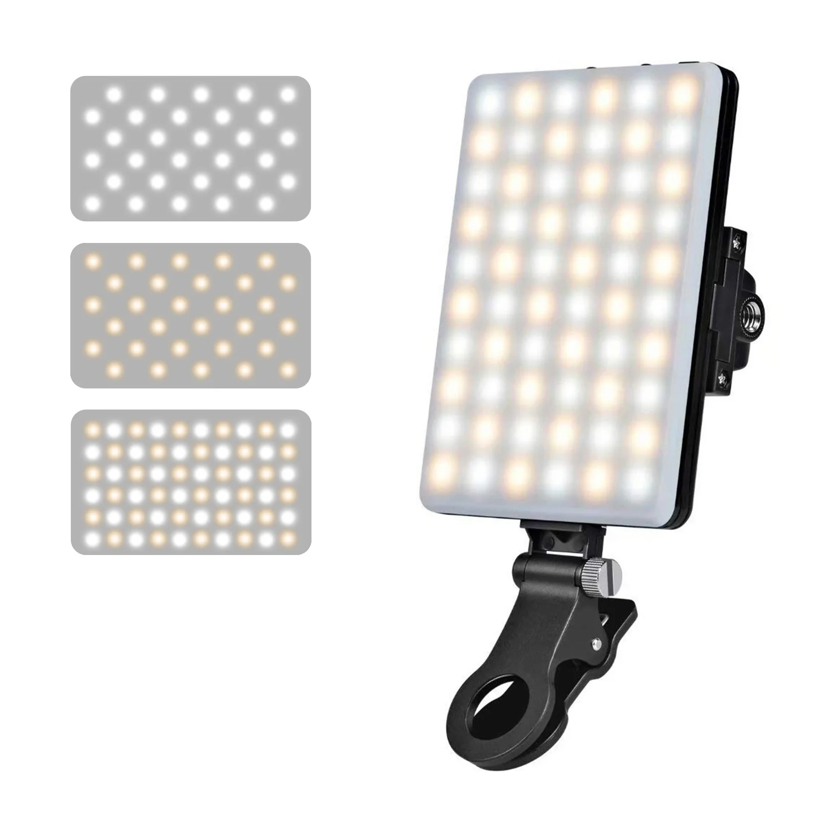 Lampa wypełniająca do telefonu komórkowego Ręczna dioda LED do transmisji na żywo Selfie Leds Zestaw oświetlenia fotograficznego do oświetlenia studyjnego Klip Led Conference