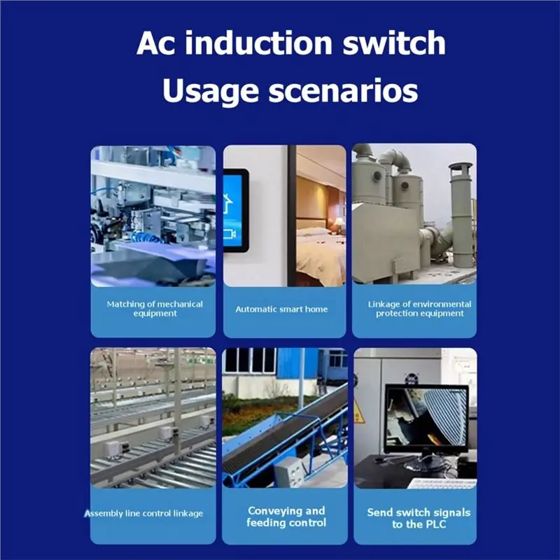 Current Sensing Switch AC Current Sensing Switch 0.2A-30A Induction Relay For Overcurrent Protection Monitoring M3050-A09I