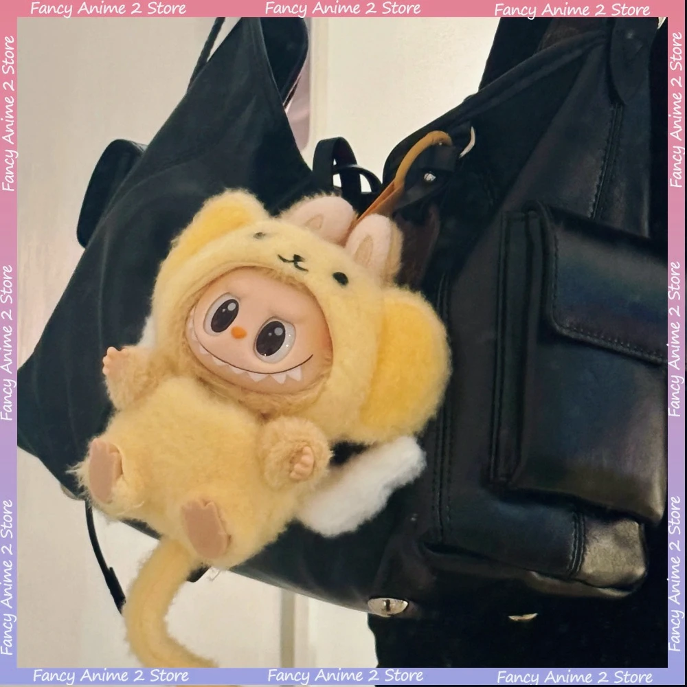 

Cartoon Kawaii Cerberus Spinel Clothe for Labubu Doll Clothing Mini Plush Doll Clothes Display Outfit Fashion Doll Accessories