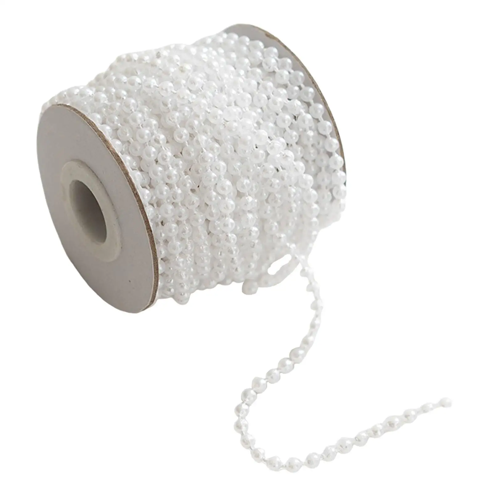 Plastic Beads Garland Chain Roll for DIY Jewelry Making Kit Bracelets Necklaces Pendants Hanging Lamp Decor Party Flower Bouquet