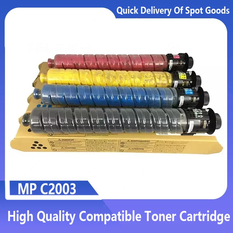 1PCS Toner Cartridge For Ricoh MP C2003 C2503 C2004 C2504 C3003 C3503 C4503 C5503 C3004 C3504 C4504 Color Copier BK280g CMY200g