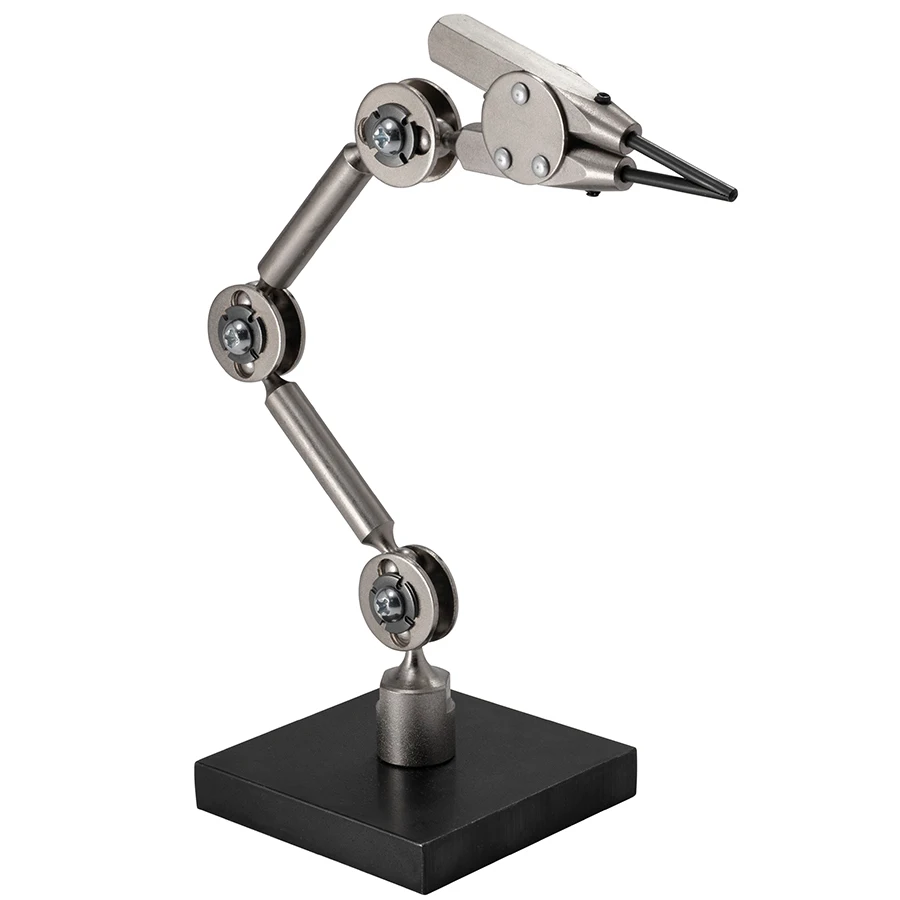 GRS Third-Hand with Weighted Base Standard or Short Flexible Soldering Arm Tool for Jewelry, Multi-Jointed with Stable Base