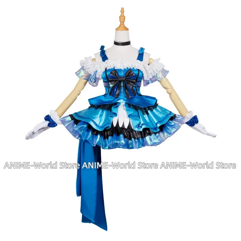 Anime! Lovelive Kira Kira Sensation Eli Rin Umi Hanayo All Members Elegant Lovely Dress SJ Uniform Cosplay Costume Women