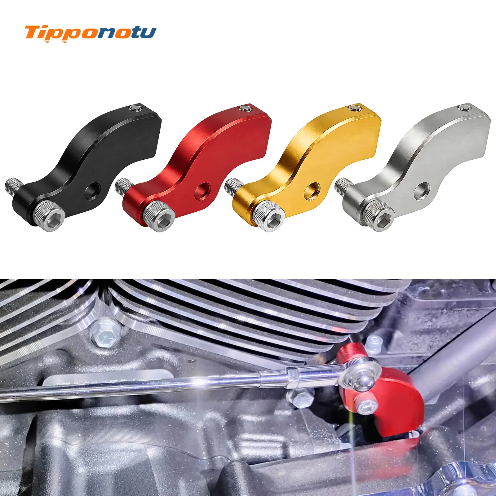 

Neutral Gear Shift Assist Kit - CNC M8 EZ Shift Lever For Harley Touring (2017+) & Softail (2018+) - Easy Neutral Finder