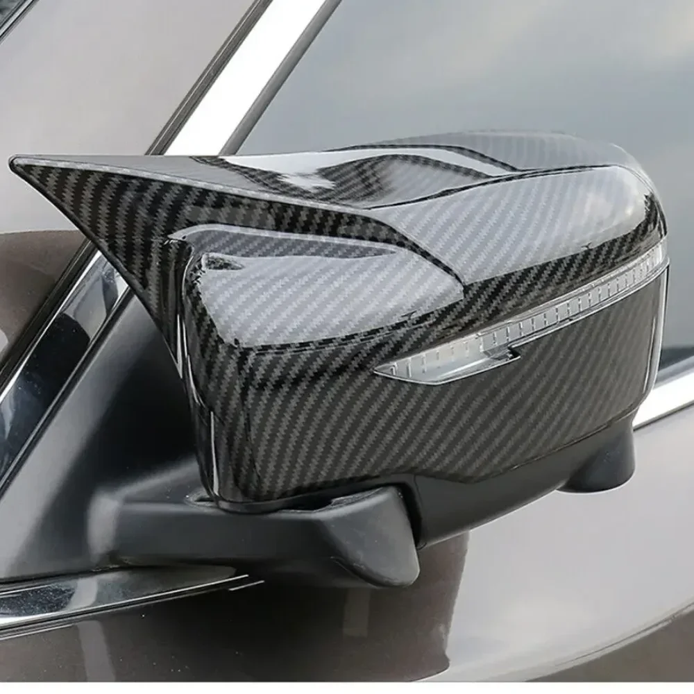 

⭐ Оригинальный ⭐ Защитный чехол из углеродного волокна для зеркала заднего вида для Nissan Qashqai X-Trail Murano Rogue Pathfinder 2015-2019