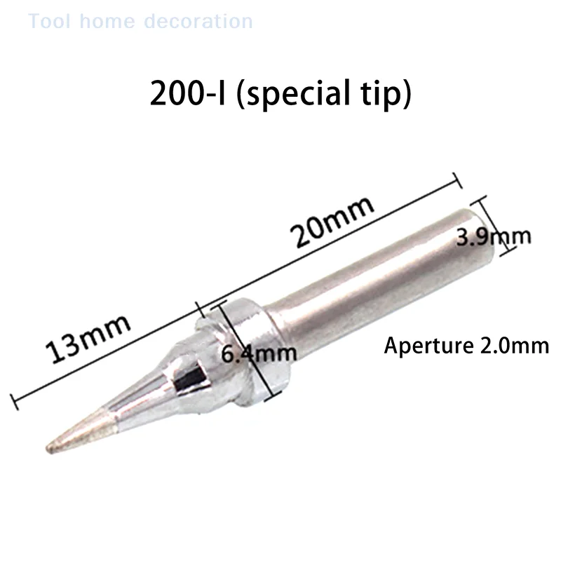 Quick 203H For Soldering Station Solder Iron Welding Tip Head Top Sting BGA Lead-free Tools