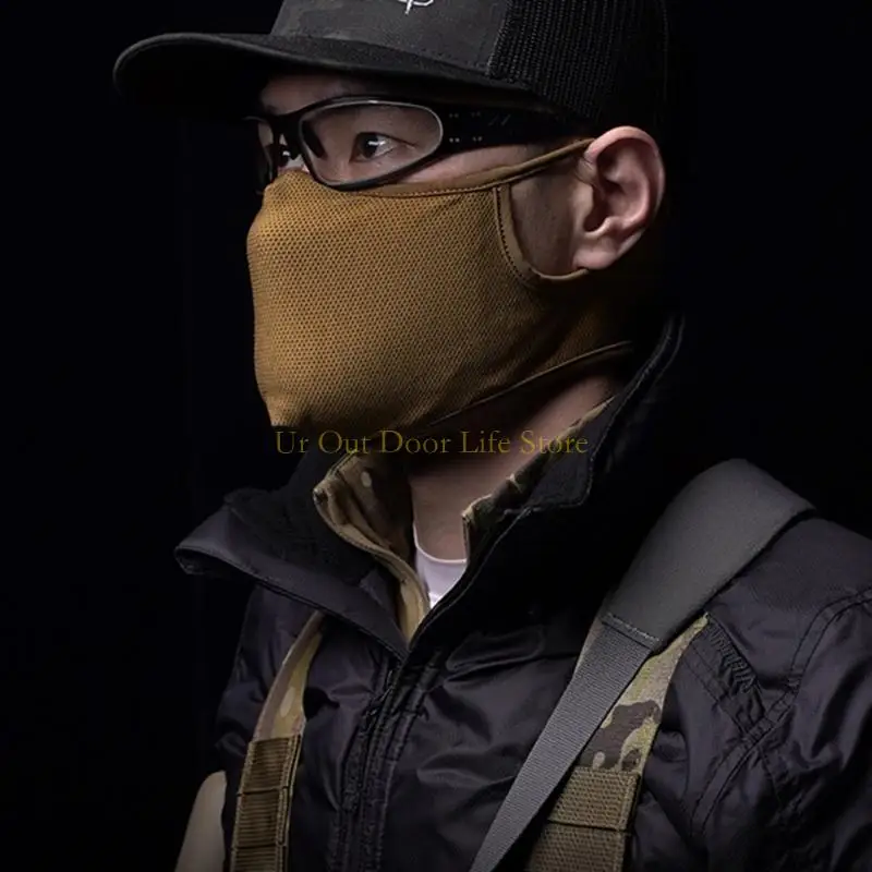 Picture 6: 77UF Soft Elastic Mask Breathable Half Face Silicone Mask Tactically Face Comfortable Protective Mask for Men