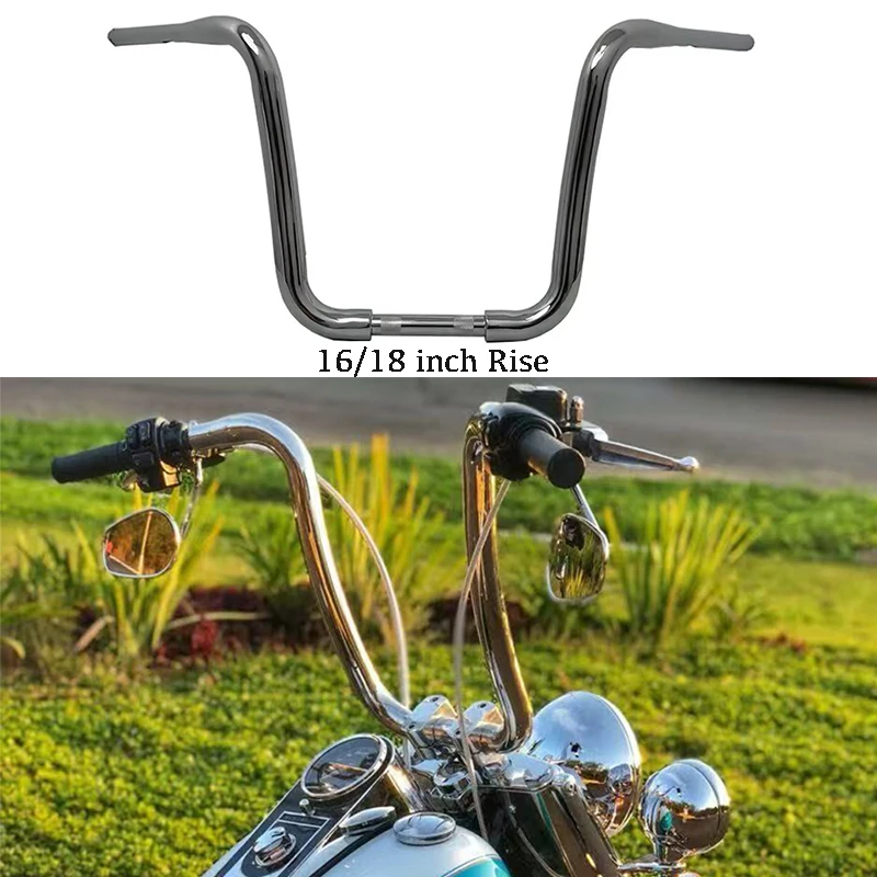 Manillares de suspensión Ape de 1,5 pulgadas, barra con cromo de alta dirección, para Halley, fat, son, sucesor, Heuer, Road king, bandit modificado