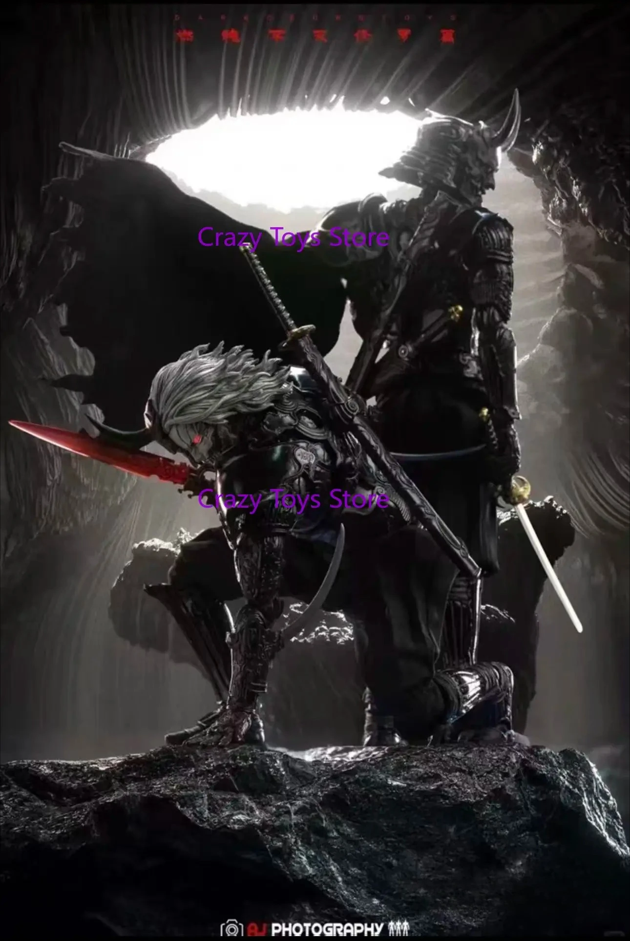 

In Stock DARKCROWN TOYS BURNINGSOULS Action Model Toy 6-inch Scale Collectible Figure Samurai Collection Gift