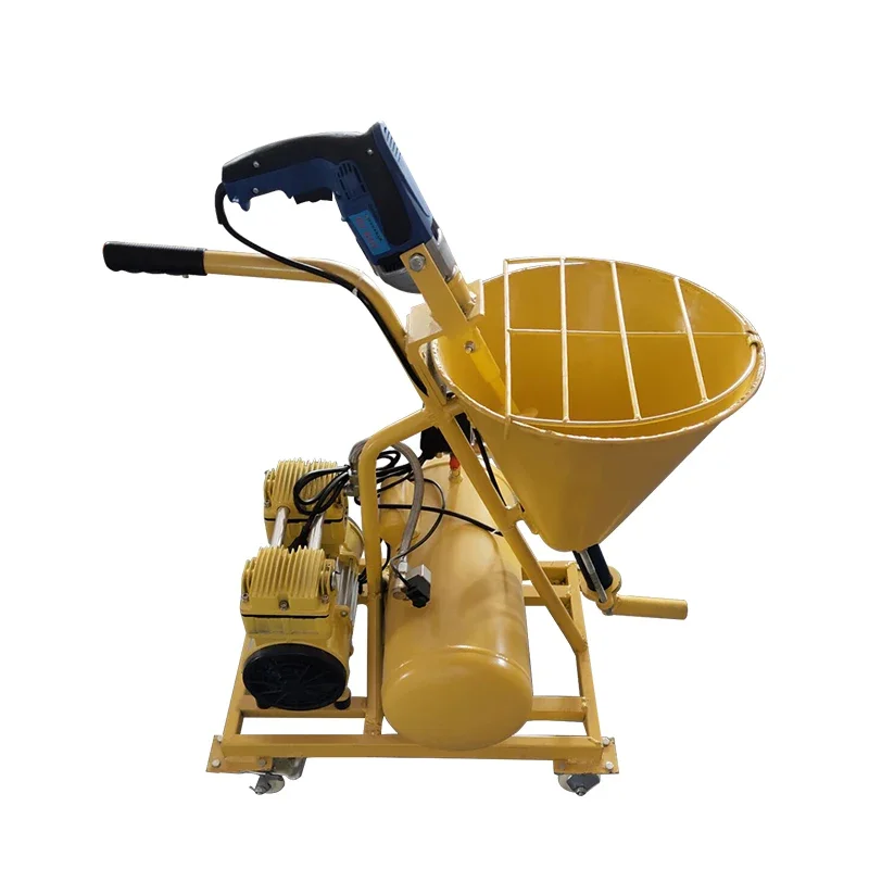 Professional Putty Plaster Mortar Sprayer Pump Cement Sand Spraying Automatic Wall Plastering Machine