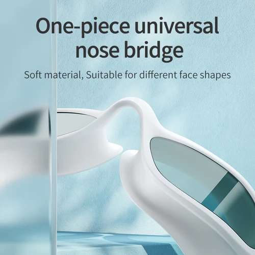 Imagen 2 del producto COPOZZ Gafas de natación para miopía -2 a -7 Gafas de natación ópticas con estuche graduado Gafas de natación antivaho impermeables para adultos