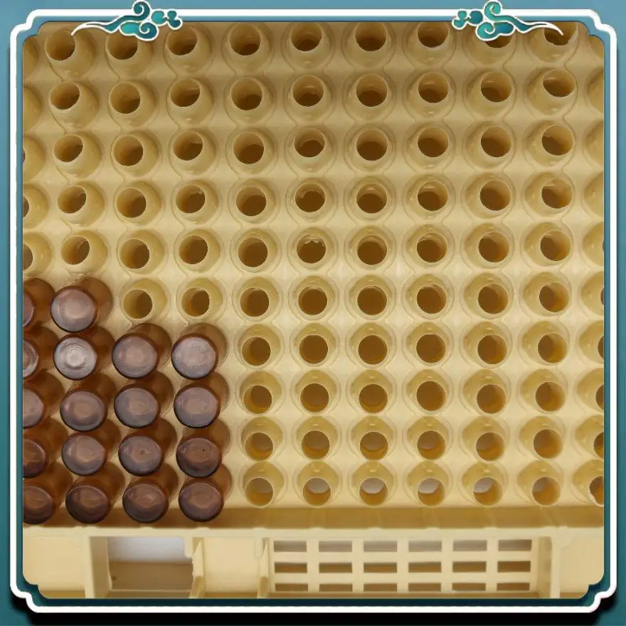 A67K-Beekeeping Tools Equipment Set Queen Rearing System Cultivating Box 110Pcs Plastic Bee Cell Cups Cup Kit Queen Cage