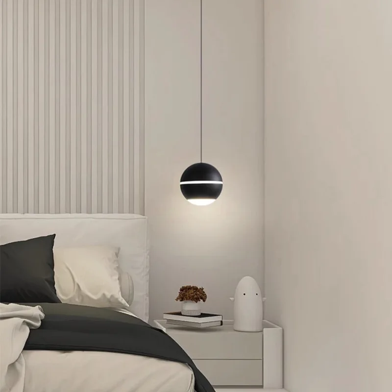 

Lifting bedside chandelier, simple modern designer bar chandelier, high-end atmosphere, bedroom small chandelier