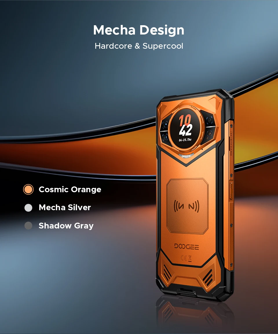 Estreia mundial doogee s200 5g telefone robusto 6.72 