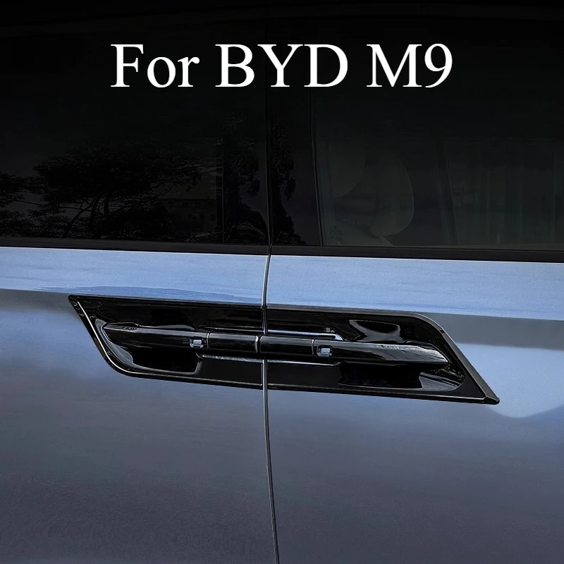

For BYD M9 Door Bowl Handle Appearance Door Handle Blackening Scratch-proof Protection Sticker and Decorative Special Products