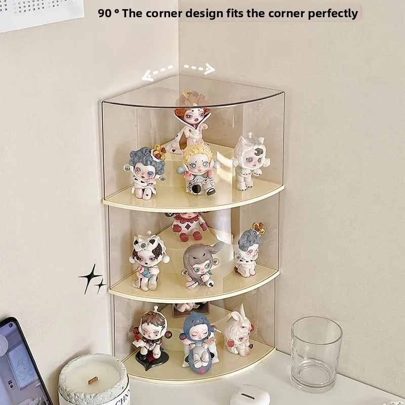 صناديق عرض الزاوية، صناديق عمياء، حوامل عرض، عناصر تخزين، تماثيل، خزائن عرض أكريليك شفافة مقاومة للغبار