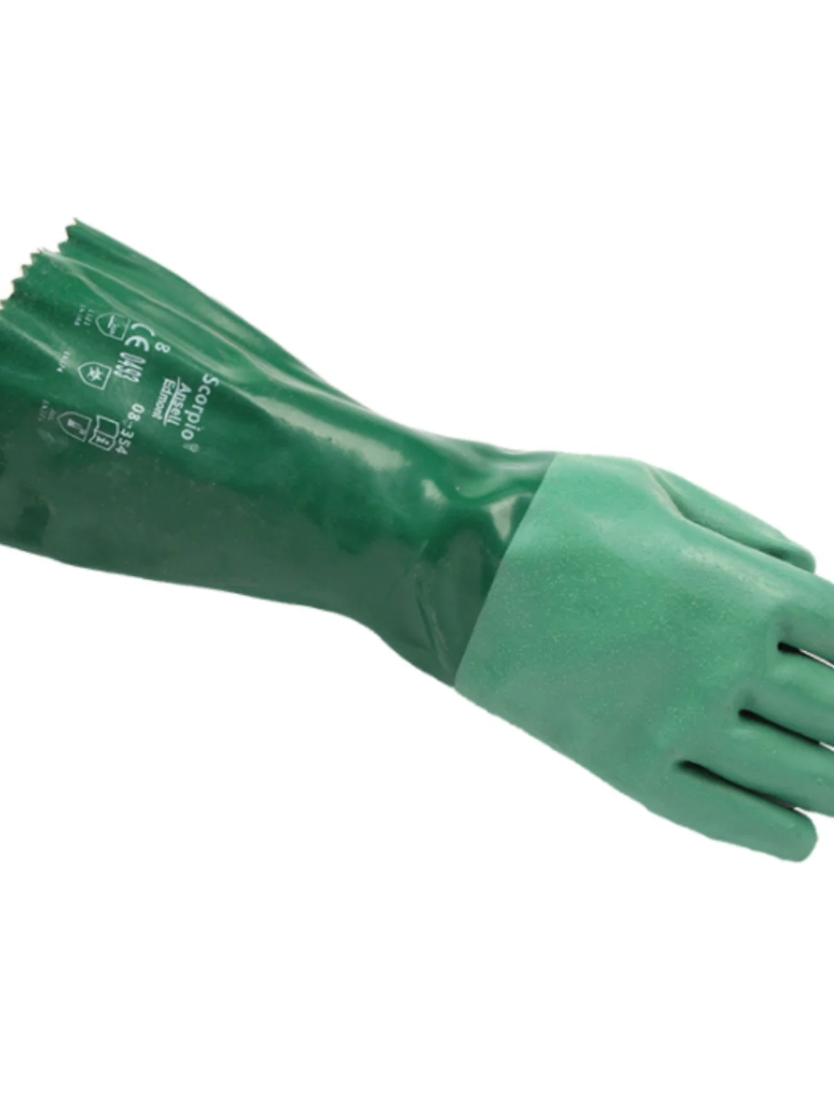 Ansell AlphaTec 8-354 (1pair) Neoprene safety gloves with a rough finish, for enhanced grip in wet, slippery conditions