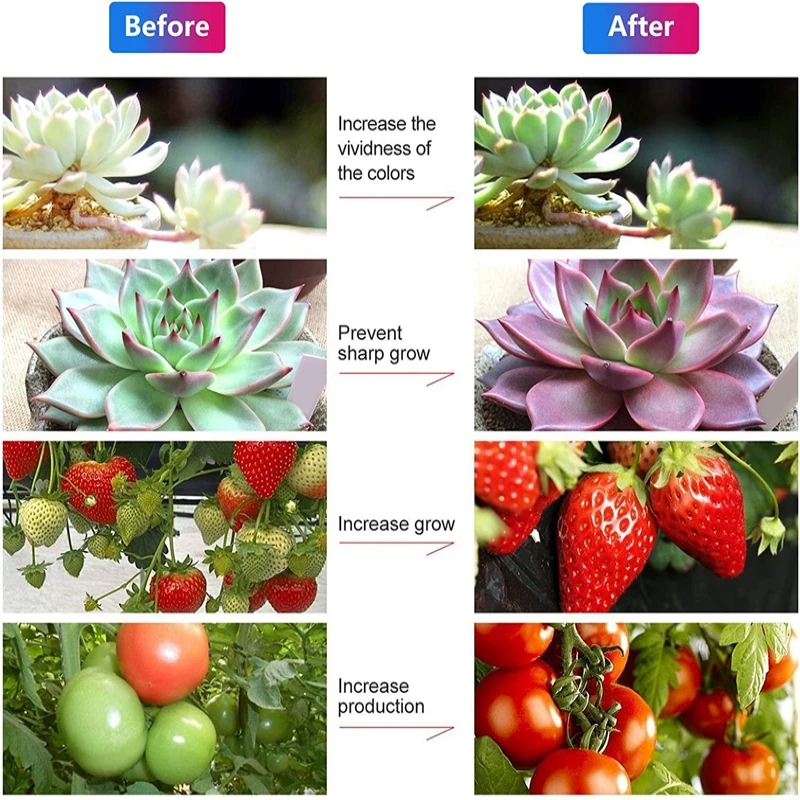 Planta crescer tira de luz 2835 smd à prova dwaterproof água usb toque escurecimento espectro completo phyto lâmpada estufa plantas flores semente hidroponia