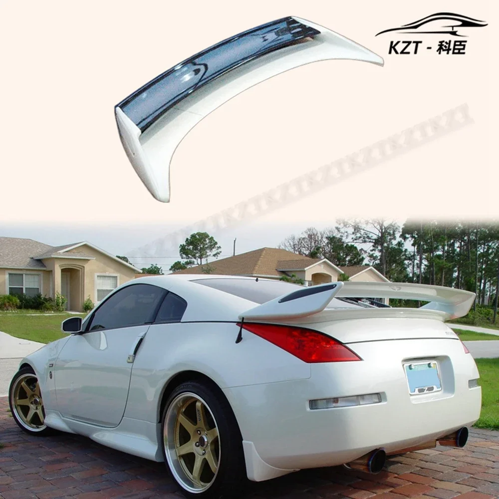 

For Nissan 350Z Nis Version 2 Rear Spoiler Partial Carbon Fiber(Blade)