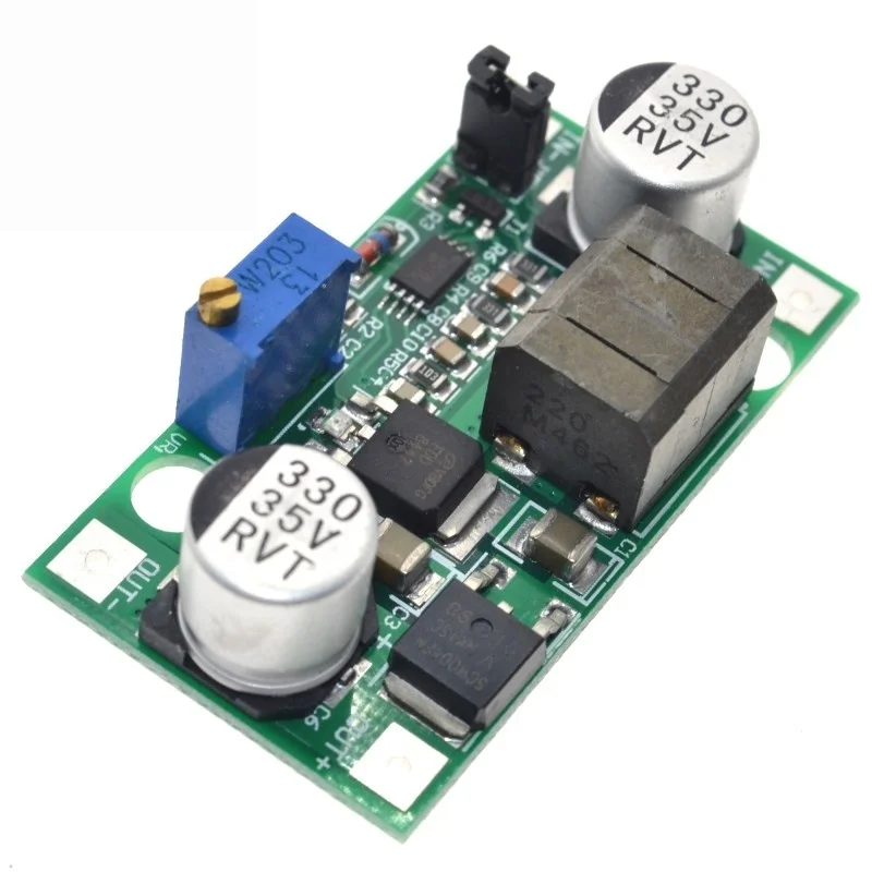 WAVGAT-Módulo reductor  DC-DC, convertidor  voltaje Boost y Buck  5-25V a 0,5 V-25V 3A 30W 3,3 V 5V 12V 18V 24V