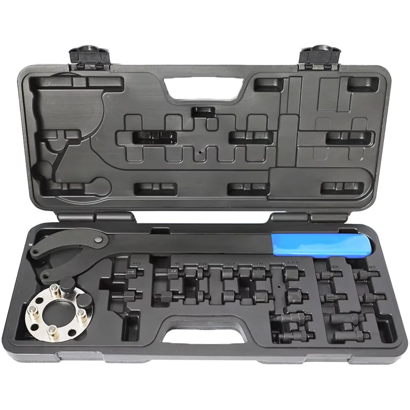 

Brand New Timing Lock Sprocket Pulley Retaining Wrench Camshaft Bracket Tool Kit for Audi SEAT Skoda Volkswagen VAG tools