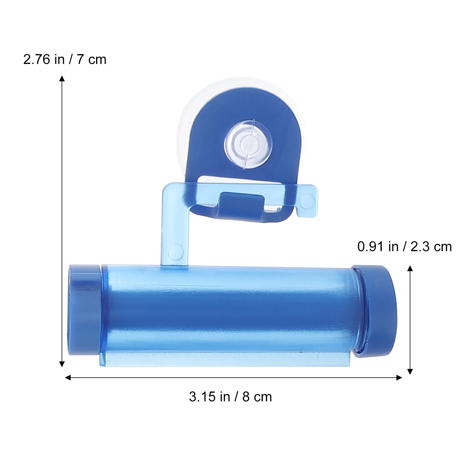 

5Pcs Creative Suction Cup Toothpaste Squeezer Multi Function Facial Cleanser Cream Tube Roller Extruder Toothpaste Squeezer