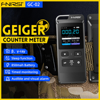 FNIRSI GC-02 Geiger Counter Nuclear Radiation Detector Personal  X-ray γ-ray β-ray Radioactivity  Dosimeter Detector Tester Tool