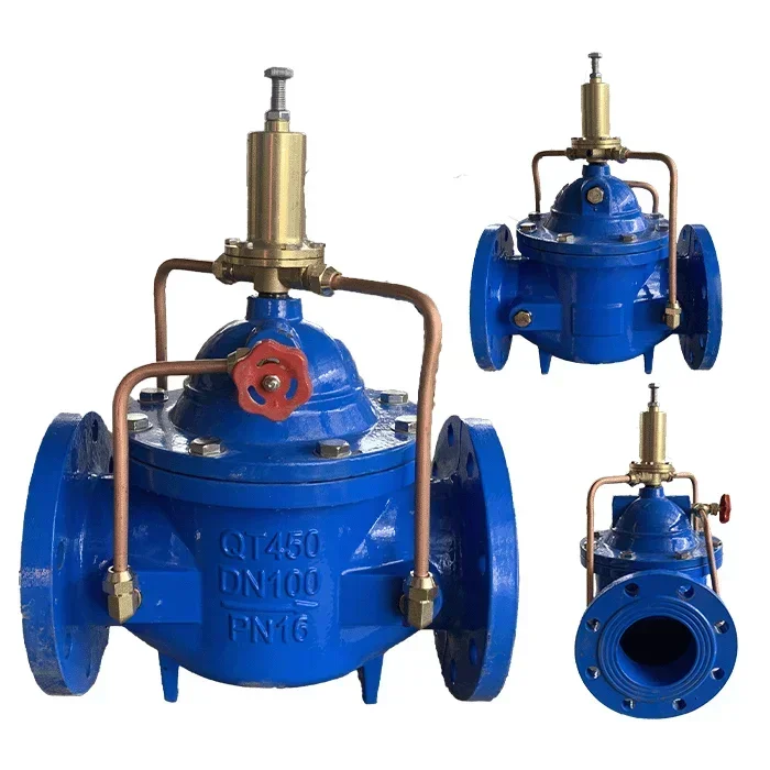 

500X-16Q/25Q Static Pressure Sustaining Valve Ductile Iron Water Pressure Reducing Valve