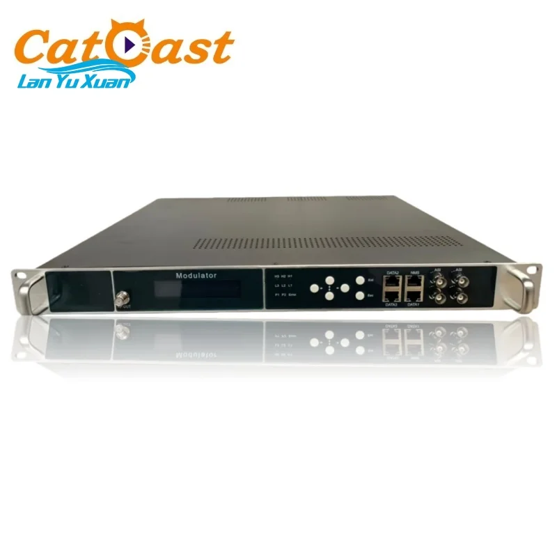 48 Channel Pluggable Structure IP to Analog Modulator PAL NTSC 16/24/32/40 CH RF Agile Modulator
